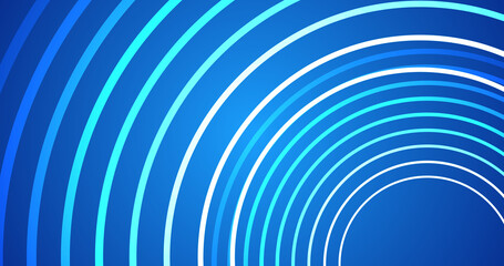 High-quality stock illustration of infinite circles blinking flashing creative background for professional meeting space, multipurpose hall, workshop, seminar, staff, team, etc. Simple loopable bg.