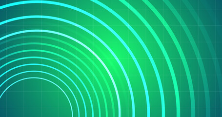 Futuristic technology background with infinite seamless circles generating. Premium luxury high-quality network expansion kind of motion graphic video.