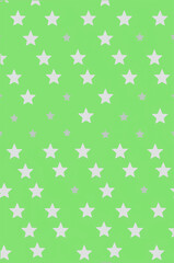 Green Simple Star Stripe Background