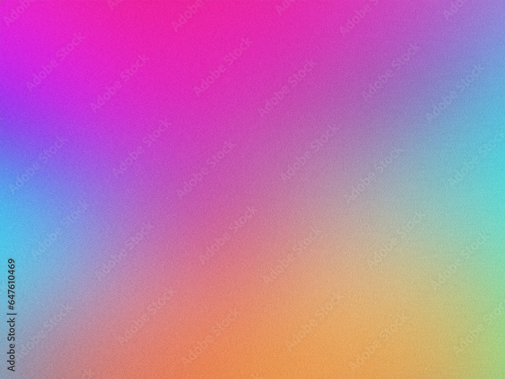Aufkleber abstract blurred grainy gradient background texture. colorful digital grain soft noise effect patter