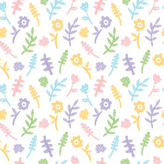 Cute flowers. Can be printed on any material: package, merch, fabric, home.