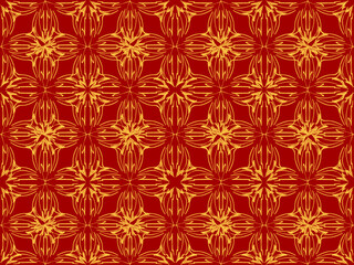 seamless pattern with flowers