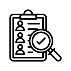 Resume Vector Icon

