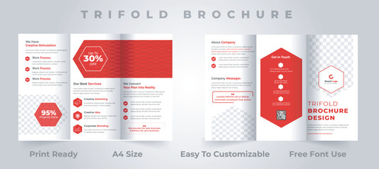 trifold brochure template
