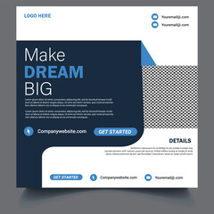 Free business promotion and corporate social media banner template