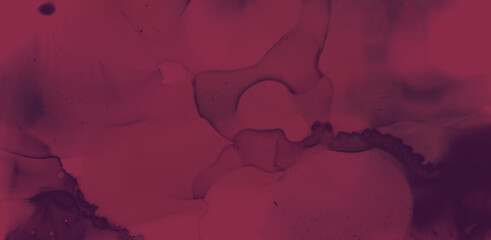 Red Wine Splash. Watercolor Maroon Pattern.