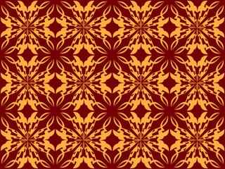 seamless pattern with flowers