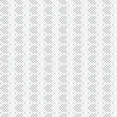 Monochrome Chevron Fair Isle Seamless Pattern Design