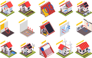 Climate Systems Icon Set