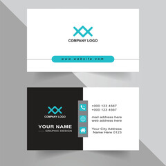 Professional business card template design