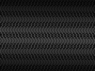 Black metal texture steel background. Perforated metal sheet.