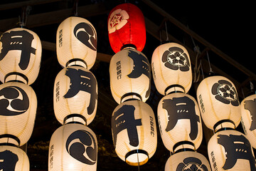 京都　祇園祭の宵山　月鉾（つきほこ）