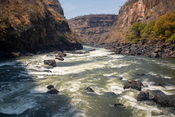 On the Victoria Falls, Zambia & Zimbabwe