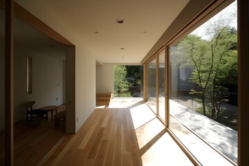 Japanese minimalist style house room