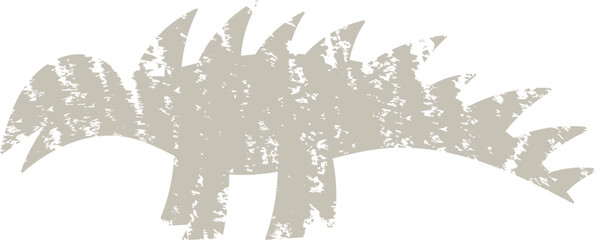 Dinosaur Grunge Silhouette