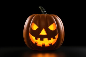 Glowing Halloween Pumpkin