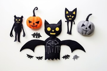 Workshop halloween decor felt toy.