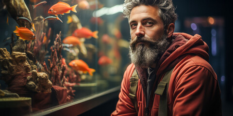 Obraz premium Waves of Wisdom: The Aquacultural Manager's Blueprint to Bounty.
