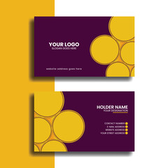 New Modern Stylish Business Card Design