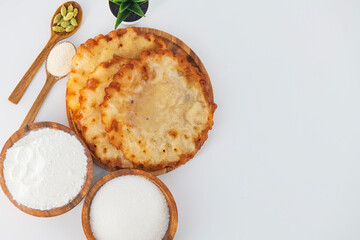 Fresh sooji sweet appam recipe, made with rava and maida. Rava sweet appam recipe for evening snakes or team time snack. Delicious South Indian sweet appam...