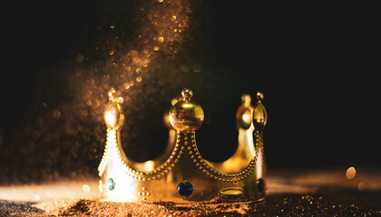 The golden crown of a king
