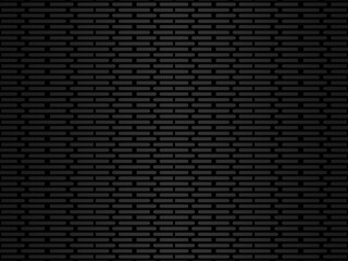 Black metal texture steel background. Perforated metal sheet.