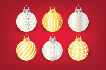  Christmas ball ornaments collection