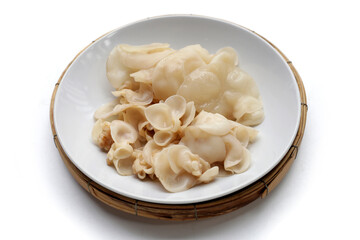White jelly mushroom or white ear mushroom