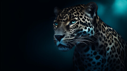 Obraz premium portrait of a leopard
