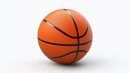 basketball isolated on white background