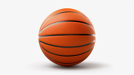 Fototapeta premium basketball isolated on white background