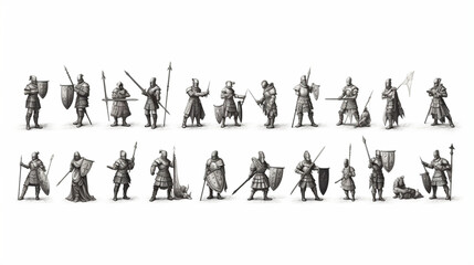 medieval soldiers