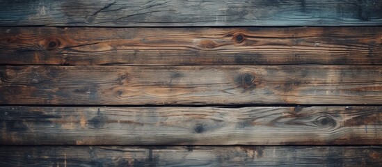 Fototapeta premium Color toned image with a wooden background or texture