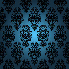 seamless damask wallpaper
