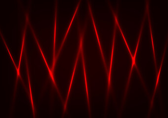 Abstract sparkle red neon light line electric presentation background