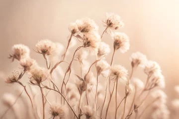 Foto op Canvas dandelion in the wind generated by AI technology © abdur