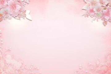 Fototapeta premium Pastel pink background for the design. Design of postcards, albums, notebooks.