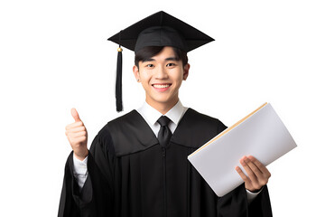 graduate with diploma (AI Generated)
