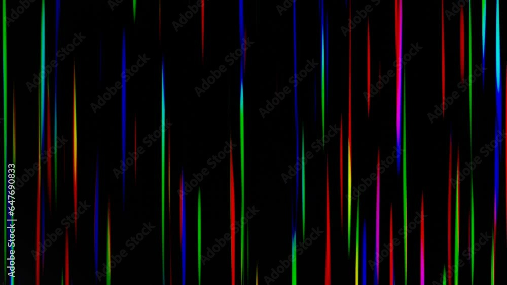 Poster abstract neon lines background animation