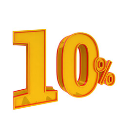 3d golden number 10% percent
