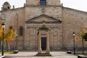 Cathedral of Santa María and Plaza del Rey in Ciudad Rodrigo.