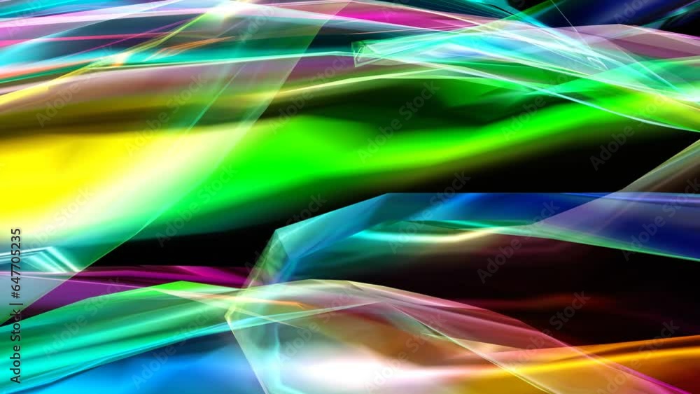 Poster abstract colorful background with lines animation