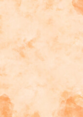 Orange watercolor background 