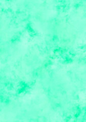 Green mint watercolor background