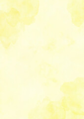 Yellow watercolor background