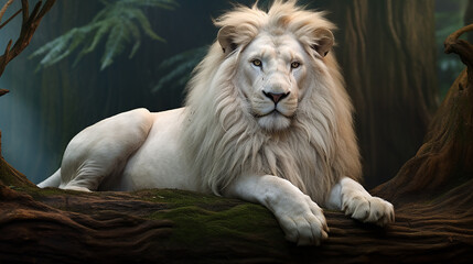 leão branco 