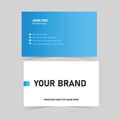 Corporate Business Card Layout 
