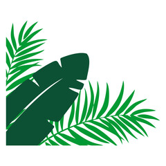 Palm Leaf Corner