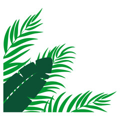 Palm Leaf Corner