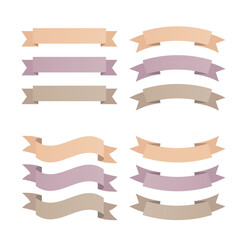 Obraz premium 리본, 라벨(d)-01